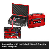 EINHELL Werkzeug-Pad Sanitärinstallation, in E-Case-Einleger, Zangen-Set 8-teilig