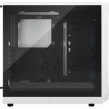Fractal Design Focus 2 RGB White TG Clear Tint, Tower-Gehäuse weiß, Tempered Glass
