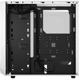 Fractal Design Focus 2 RGB White TG Clear Tint, Tower-Gehäuse weiß, Tempered Glass