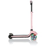 GLOBBER One K E-Motion Plus 4 Plus, E-Scooter rosa, mit Leuchtrollen