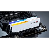 G.Skill DIMM 32 GB DDR5-6400 (2x 16 GB) Dual-Kit, Arbeitsspeicher weiß, F5-6400J3240G16GX2-RM5NRW, Ripjaws M5 Neo RGB, AMD EXPO