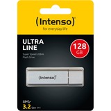 Intenso Ultra Line 128 GB, USB-Stick silber, USB-A 3.2 Gen 1