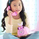 Just Play Disney Junior Minnie Mouse Telefon mit Licht- und Soundeffekten, Rollenspiel 