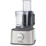 Kenwood Küchenmaschine MultiPro Compact+ silber, 800 Watt, integrierte Waage, Mixaufsatz und Blend-Xtract 2GO