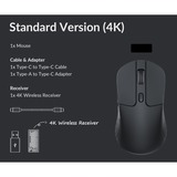 Keychron M3 Wireless 4K-Version, Gaming-Maus schwarz