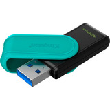 Kingston DataTraveler Exodia S 128 GB, USB-Stick schwarz/hellblau, USB-A 3.2 Gen 1