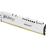 Kingston FURY DIMM 64 GB DDR5-5600 (2x 32 GB) Dual-Kit, Arbeitsspeicher weiß, KF556C40BWK2-64, FURY Beast, INTEL XMP