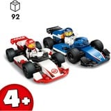 LEGO 60464 City F1 Williams Racing und Haas F1 Rennautos, Konstruktionsspielzeug 