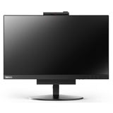Lenovo ThinkCentre Tiny-In-One 24 Generalüberholt, LED-Monitor 60.45 cm (23.8 Zoll), schwarz, DisplayPort, USB, Webcam
