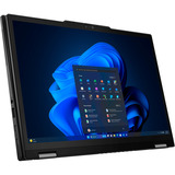 Lenovo ThinkPad X13 2-in-1 G5 (21LW0017GE), Notebook schwarz, Intel® Core™ Ultra 7 155U, Intel® Graphics, 32 GB LPDDR5X, 1 TB (1 TB SSD), Windows 11 Pro 64-Bit