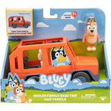 Moose Toys Bluey - Heeler Familienausflug 4WD Familienauto, Spielfahrzeug 