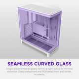 NZXT H6 ( 2026 ) All White, Tower-Gehäuse weiß, Tempered Glass x 2