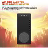 OMEN 16L Gaming Desktop TG03-0186ng, Gaming-PC schwarz, ohne Betriebssystem