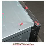 SHARP K-62D19IM0-EU, Herdset edelstahl/schwarz