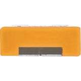 SMARTKEEPER ESSENTIAL USB-A Port Lock (UL03), Einsteckschloss Farbcode Orange, 100 Stück