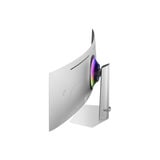 Samsung Odyssey S49DG934SU QD-OLED, Gaming-Monitor 124 cm (49 Zoll), silber, DQHD, Curved, HDMI, DP, Micro-HDMI, USB-C, 240Hz Panel