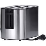Severin Automatik-Toaster AT 2589 edelstahl/schwarz, 800 Watt, für 2 Scheiben Toast