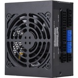 SilverStone SST-SX500-G V1.1, PC-Netzteil schwarz, 2x PCIe, Kabel-Management, 500 Watt