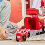 Spin Master Paw Patrol Fire Rescue - Marshalls Deluxe Feuerwehr-Truck, Spielfahrzeug 