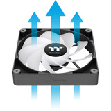 Thermaltake CT140 Reverse ARGB Sync PC Cooling Fan, Gehäuselüfter schwarz, 2er Pack, Reverse, 140 mm