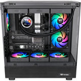 Thermaltake CT140 Reverse ARGB Sync PC Cooling Fan, Gehäuselüfter schwarz, 2er Pack, Reverse, 140 mm