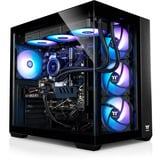 Thermaltake FTW 380i 5060Ti, Gaming-PC schwarz/transparent, Windows 11 Home