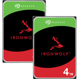 UGREEN DH2300 Bundle mit 2x Seagate IronWolf NAS 4 TB CMR schwarz