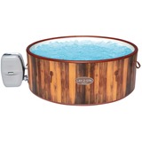 Bestway Whirlpool LAY-Z-SPA Helsinki AirJet, Ø 180cm x 66cm, Schwimmbad holz