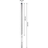 Bosch Professional EXPERT Hammerbohrer SDS-max-8X, Ø 20mm Arbeitslänge 400mm