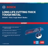 Bosch Professional EXPERT Säbelsägeblatt ‘Thick Tough Metal’ S 955 CHC, 10 Stück Länge 150mm