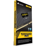Corsair DIMM 64 GB DDR4-3600 (2x 32 GB) Dual-Kit, Arbeitsspeicher schwarz, CMK64GX4M2D3600C18, Vengeance LPX, INTEL XMP