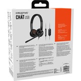 Creative Chat USB, Headset schwarz