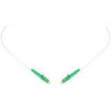 Digitus Glasfaser-Simplex-Patchkabel, stahlarmiert, Singlemode, LC/APC > LC/APC weiß, 1 Meter