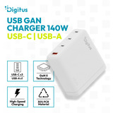 Digitus USB GaN Charger 140W, 3x USB-C, 1x USB-A, Ladegerät 