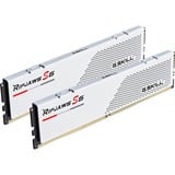 G.Skill DIMM 32 GB DDR5-5600 (2x 16 GB) Dual-Kit, Arbeitsspeicher weiß, F5-5600J4040C16GX2-RS5W, Ripjaws S5, INTEL XMP