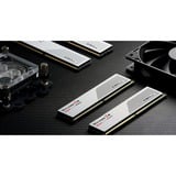 G.Skill DIMM 32 GB DDR5-5600 (2x 16 GB) Dual-Kit, Arbeitsspeicher weiß, F5-5600J4040C16GX2-RS5W, Ripjaws S5, INTEL XMP