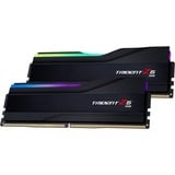 G.Skill DIMM 32 GB DDR5-5600 (2x 16 GB) Dual-Kit, Arbeitsspeicher schwarz, F5-5600J2834F16GX2-TZ5RK, Trident Z5 RGB, INTEL XMP