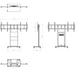 HAGOR Pro-Tower M Dual, Halterung schwarz