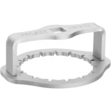 Hazet Ölfilterschlüssel 2169-12, 1/2", Steckschlüssel für Ölfilter mit 14 Rillen, 74,7mm