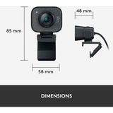 Logitech StreamCam, Webcam graphit