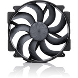 Noctua NF-A14x25r G2 PWM Sx2-PP chromax.black, Gehäuselüfter 140 mm