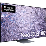 SAMSUNG Neo QLED GQ-85QN800C, QLED-Fernseher 214 cm (85 Zoll), schwarz/silber, 8K/FUHD, Twin Tuner, HDR, Dolby Atmos, 100Hz Panel