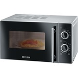 Severin MW 7862, Mikrowelle silber/schwarz