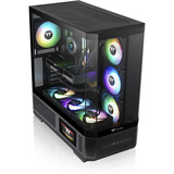 Thermaltake View 370 TG ARGB Black, Tower-Gehäuse schwarz, Tempered Glass x 3