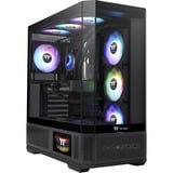 Thermaltake View 370 TG ARGB, Tower-Gehäuse schwarz, Tempered Glass x 3