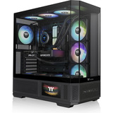 Thermaltake View 370 TG ARGB, Tower-Gehäuse schwarz, Tempered Glass x 3