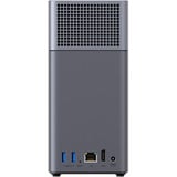 UGREEN DH2300 + 2x 6 TB Seagate IronWolf HDD Bundle, NAS schwarz