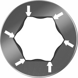 Wera 950/9 Hex-Plus Multicolour 1 Winkelschlüsselsatz, 9-teilig, Schraubendreher mit Halteclip, BlackLaser-Oberfläche