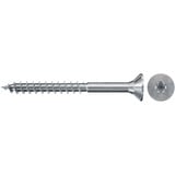fischer Spanplattenschraube ClassicFast II 4,0x35 Senkkopf TX 1000 Stück, mit Teilgewinde, verzinkt