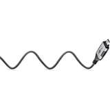 goobay Ethernet-Adapterkabel USB-C 3.2 Gen2 > RJ-45, Slim schwarz/grau, 15 Meter